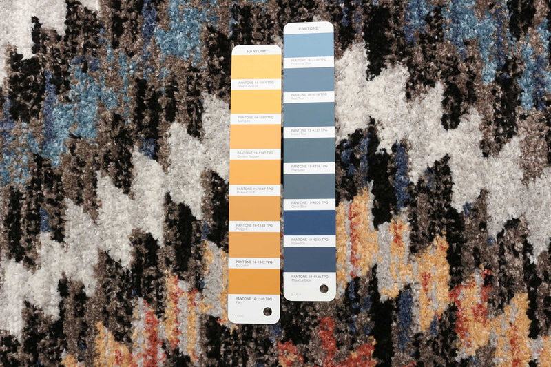 Vera Sun Multi-Colour Area Rug - 2'7\" x 8'4\"