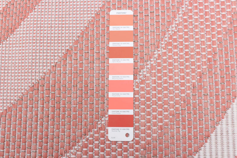 Neisha Modern Coral Rug 5'3\" X 7'3\" Area Rug