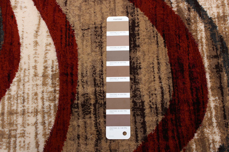 Allonah Red Area Rug - 7'10\" X 10'2\" 