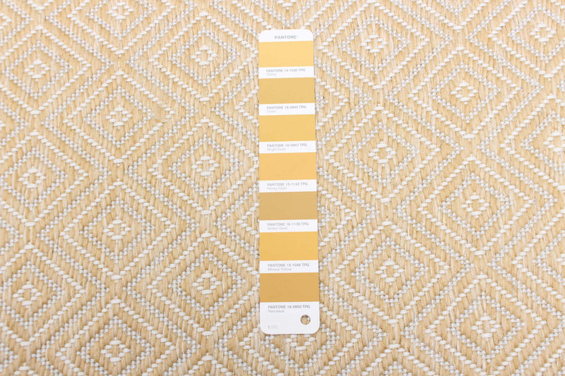 Neisha Diamond Gold Rug 6'7\" X 9'6\" Area Rug