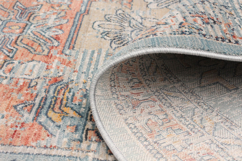 Baina Heriz Blue Area Rug - 6'7\" x 9'10\"
