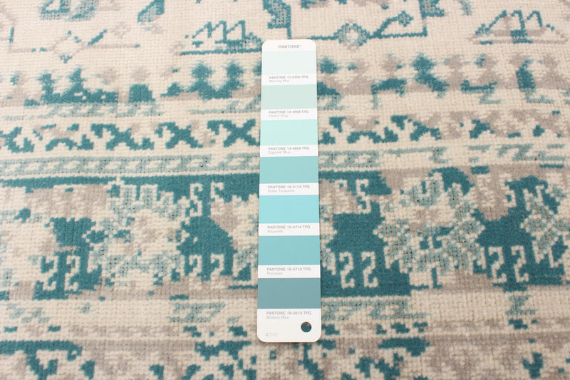 Awena Light Green 5'3\" x 7'7\" Area Rug