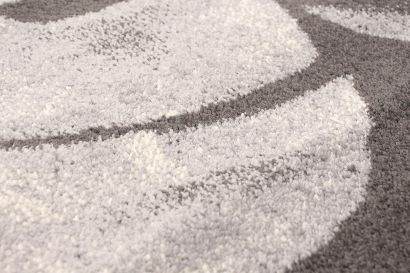 Palta Anthracite-Rose Area Rug - 7'10\" x 10'2\"