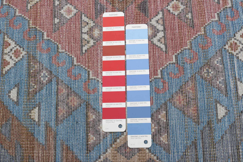 Samia Light Blue Rug 5'3\" X 8'0\" Area Rug