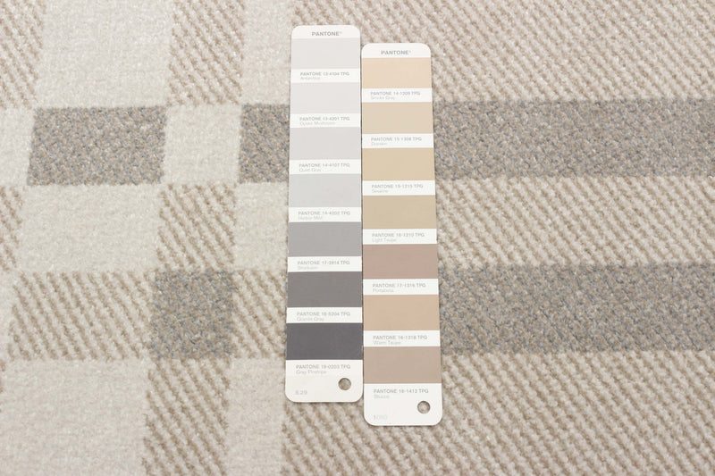 Roma Ivory Machine Washable Area Rug - 5'0\" x 7'0\"