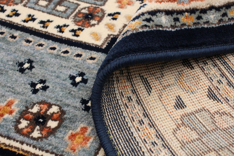 Enola Grey-Ivory Area Rug - 7'10\" x 10'2\"