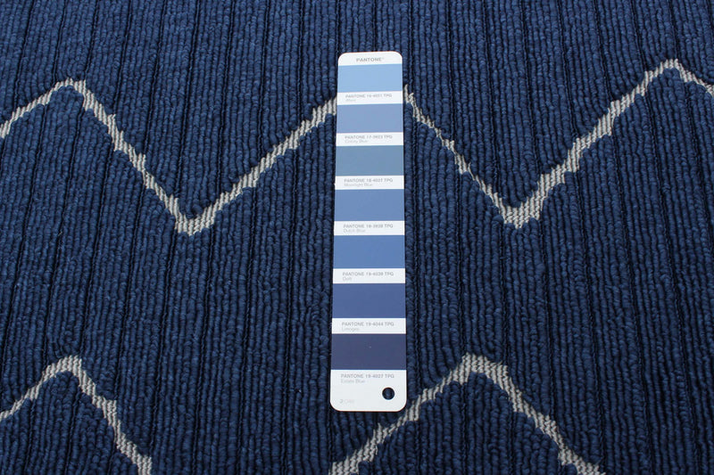 Kimi Blue 6'7\" x 9'6\" Area Rug