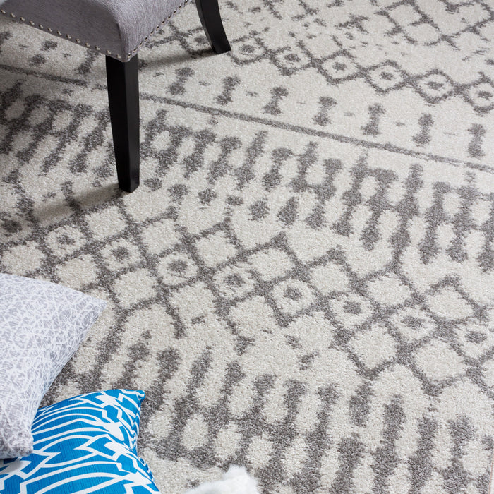 Lav Grey Mor 3x5 Area Rug