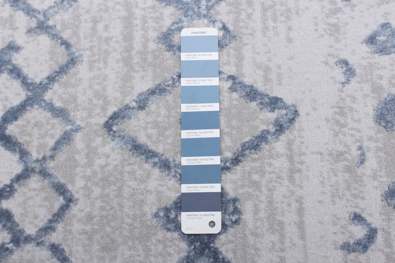 Dita Blue Area Rug - 3'11\" X 5'7\" 