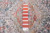 Leandra Copper/bluer Rug 5'3" X 7'3" Area Rug