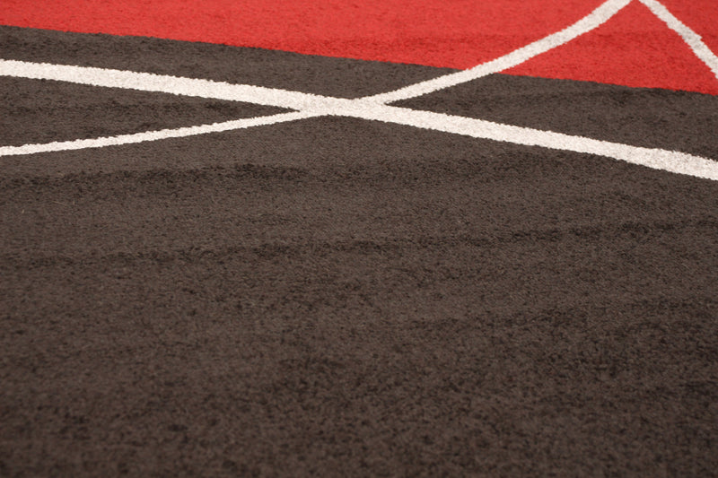 Carson Red Area Rug - 7'10\" x 10'2\"