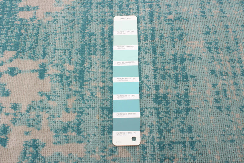 Janaki Teal 2'8\" x 4'11\" Area Rug