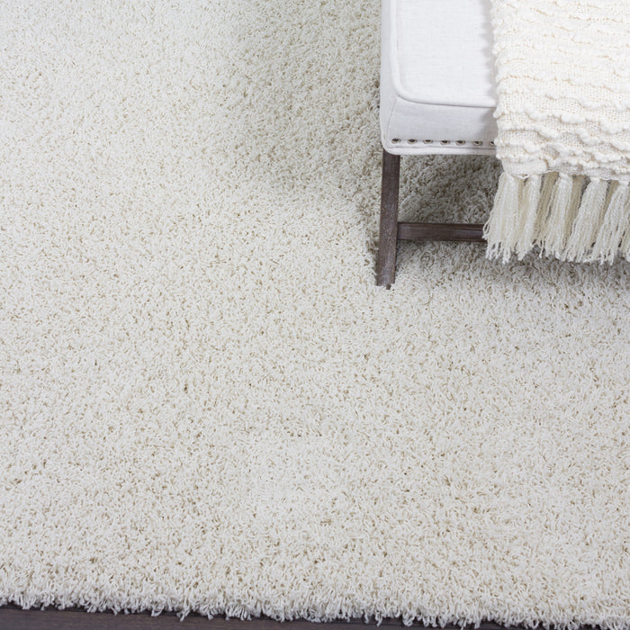 Victoria Cream Shag 3 x 5 Area Rug