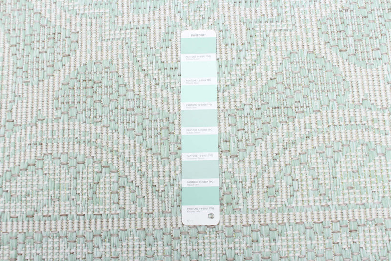 Neisha Traditional Mint Rug 6'7\" X 9'6\" Area Rug