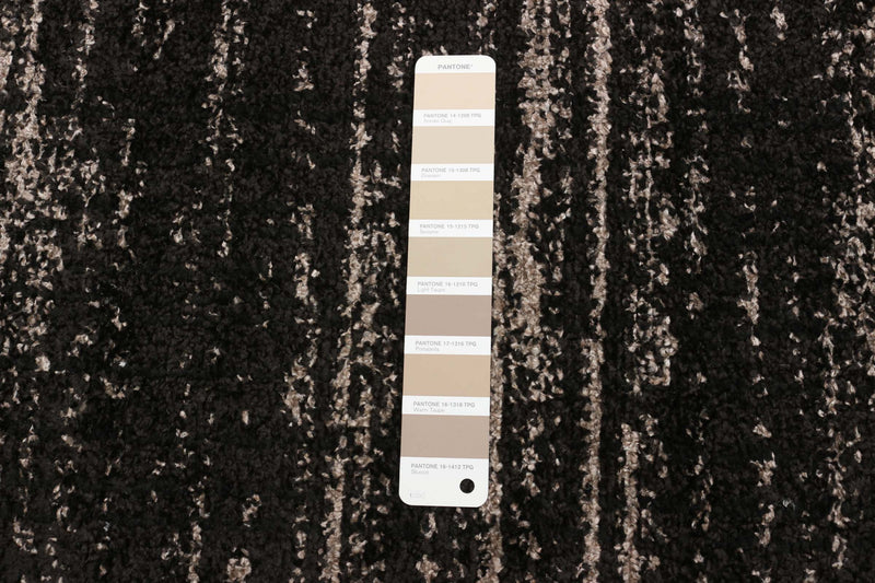 Vera Harmony Black Area Rug - 5'2\" x 7'5\"