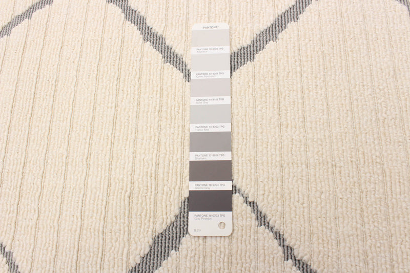 Kimi Ivory 6'7\" x 9'6\" Area Rug