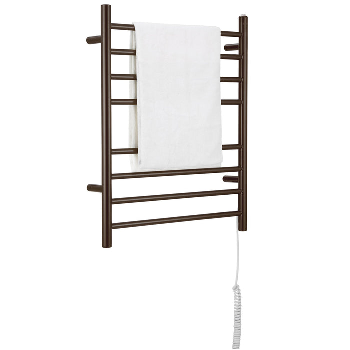 Ancona Prestige Dual 8-Bar Hardwired and Plug-In Towel Warmer - AN-5382