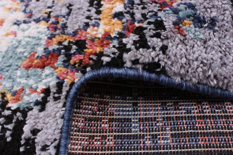 Paloma Vintage Grey Area Rug - 6'7\" x 9'6\"