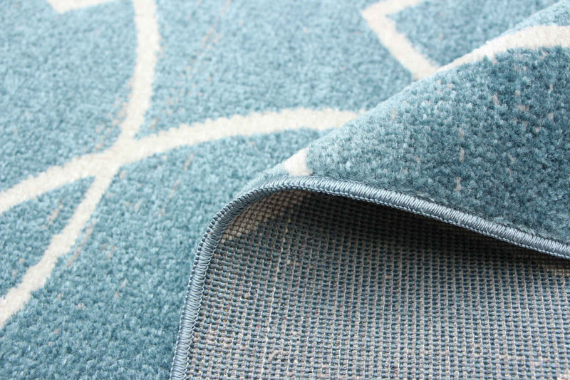 Terali Turquoise Machine Washable Area Rug - 3'0\" x 5'0\"