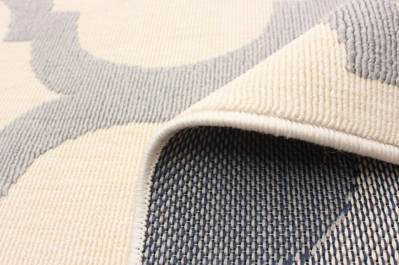 Sophie Light Grey Area Rug - 5'3\" x 7'7\"