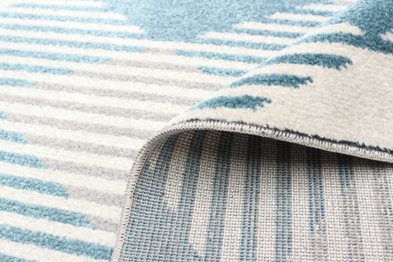 Kors Grey Machine Washable Area Rug - 3'0\" x 5'0\"