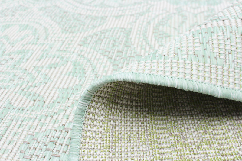 Neisha Traditional Mint Rug 6'7\" X 9'6\" Area Rug