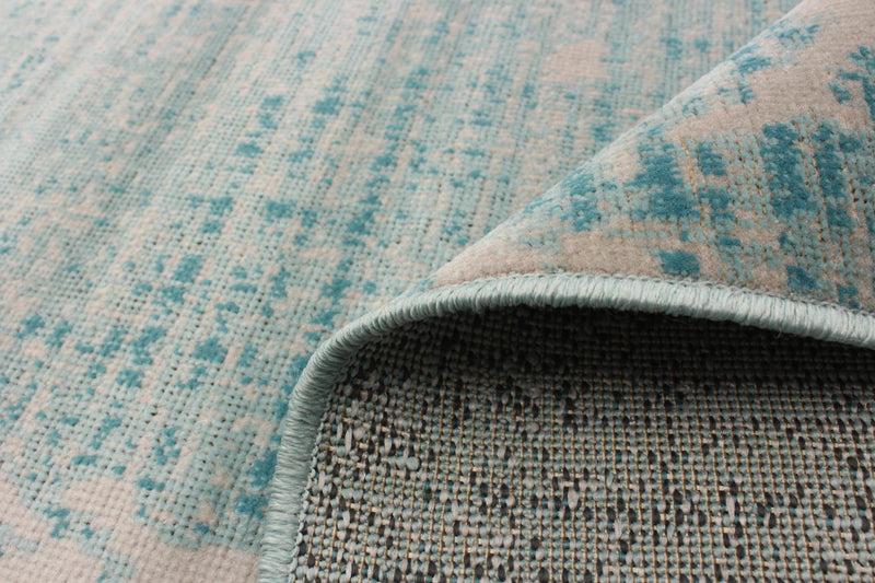 Janaki Teal 5'3\" x 7'7\" Area Rug