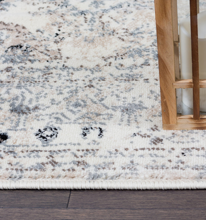 Far Beige 3x5 Area Rug