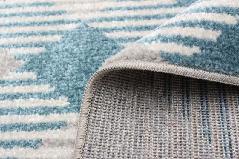 Kors Grey Machine Washable Area Rug - 2'6\" x 8'0\"