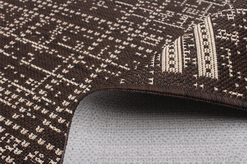 Joni Chocolate Area Rug - 4'4\" X 6'5\" 