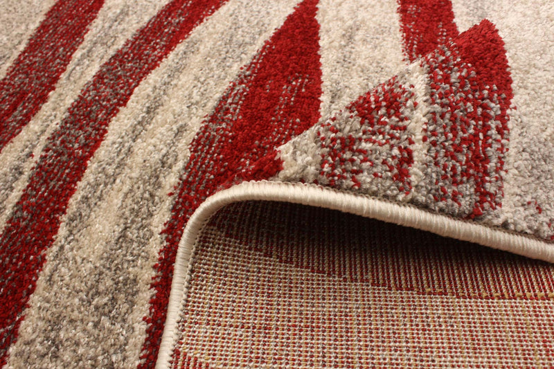 Arusha Ivory / Red 3'11\" x 5'7\" Area Rug