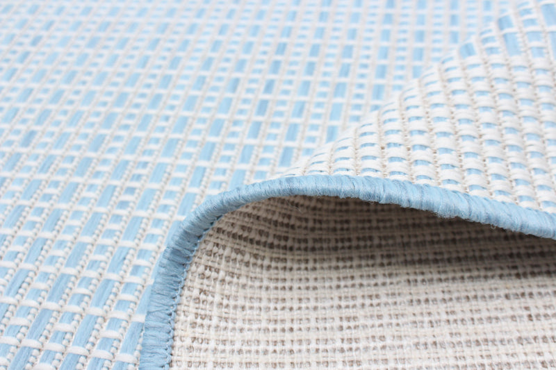 Neisha Classic Light Blue Rug 6'7\" X 9'6\" Area Rug