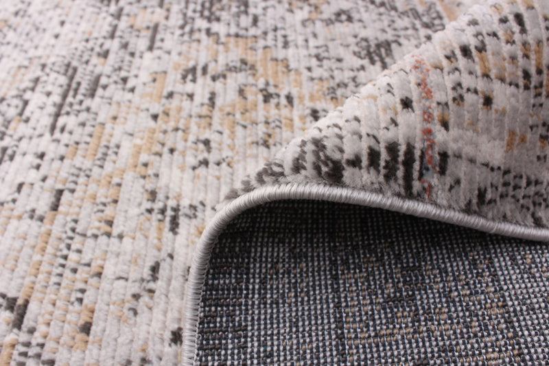 Leandra Taupe/grey Rug 3'11\" X 5'11\" Area Rug