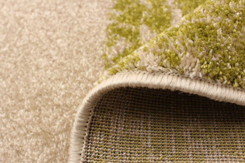 Ellegance Ivory / Green 7'10\" x 10'2\" Area Rug