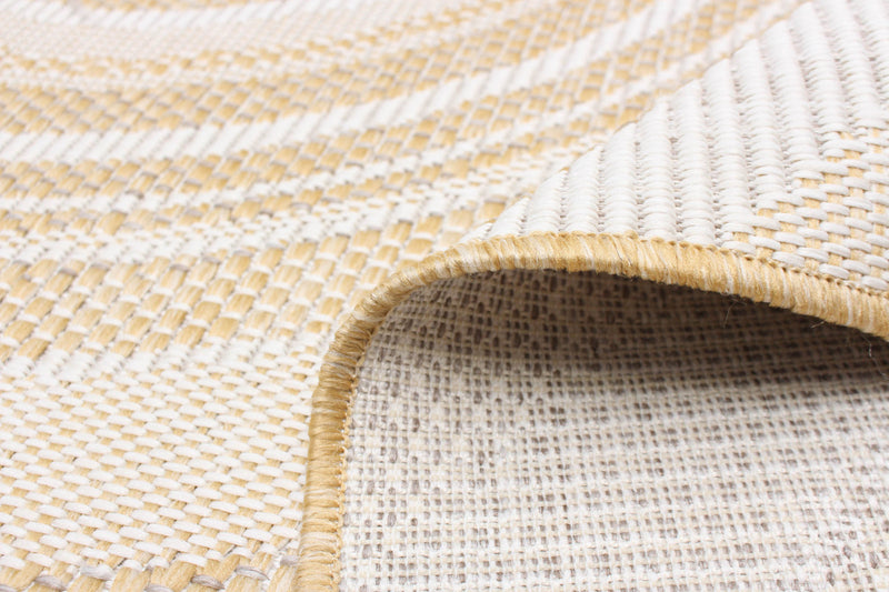 Neisha Modern Gold Rug 6'7\" X 9'6\" Area Rug