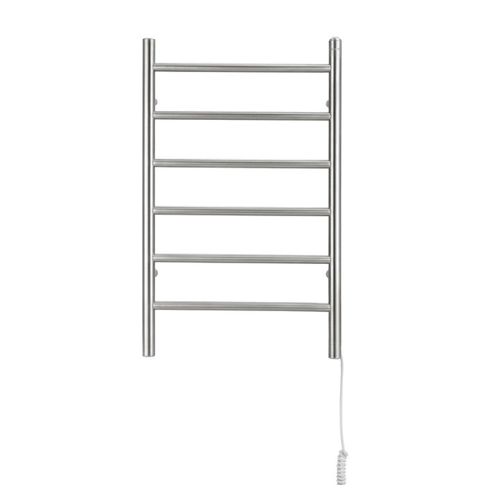 Ancona Comfort Dual 6-Bar Hardwired and Plug-In Towel Warmer - AN-5307