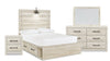 Abby 6-Piece Full Bedroom Package with Side Storage