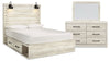 Abby 5-Piece Queen Bedroom Package with Side Storage