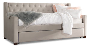 Arya Daybed – Dove Grey|Lit de repos Arya - gris tourterelle|ARYADGDB