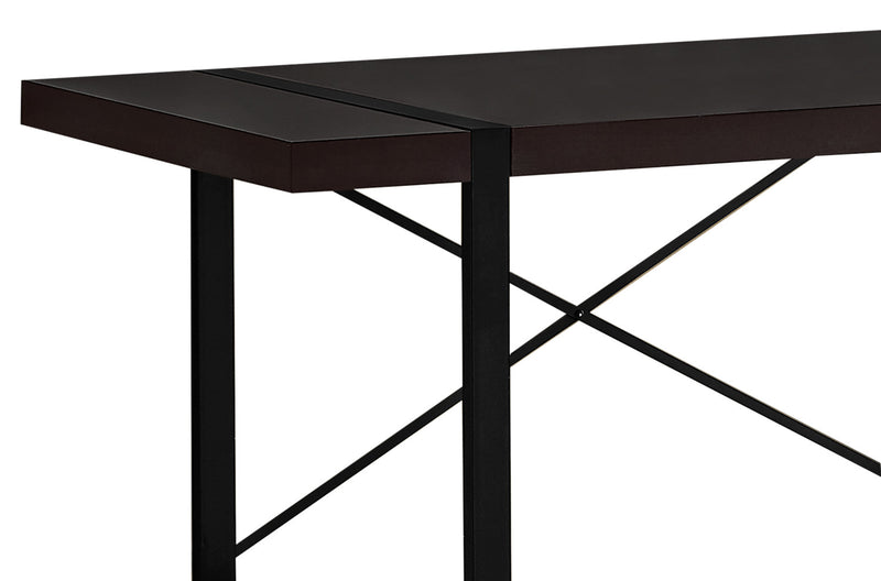 Avery 49\" Reclaimed Wood Look Office Desk - Brown