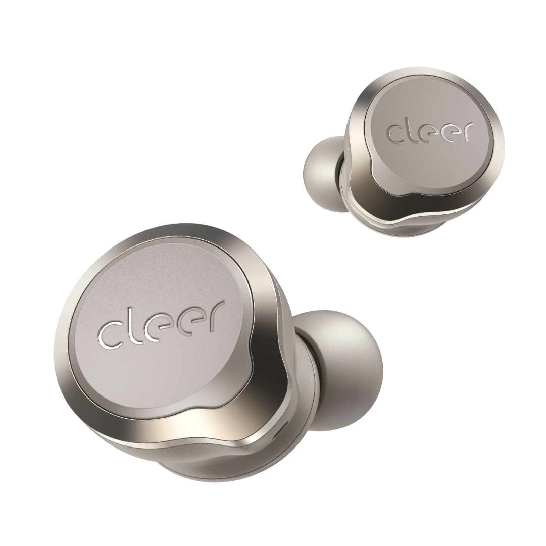 Cleer Audio ALLY PLUS II Wireless Earbuds Stone The Brick