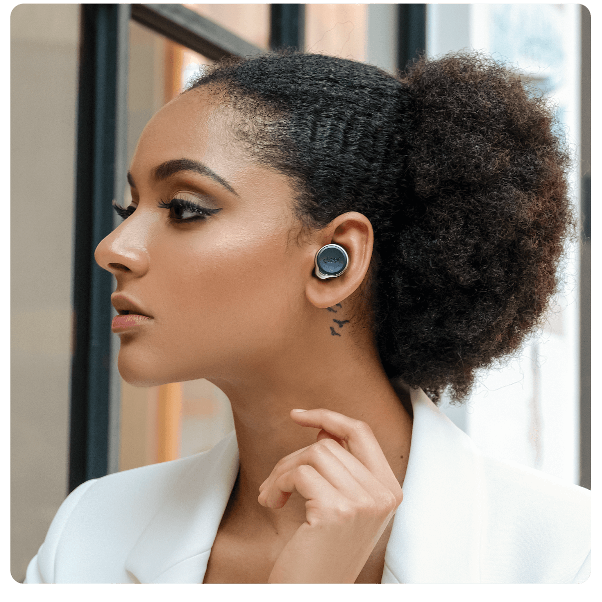 Cleer Audio ALLY PLUS True Wireless Earbuds Navy The Brick