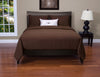 Belfast Chocolate 3 Piece Twin Duvet Cover Set
