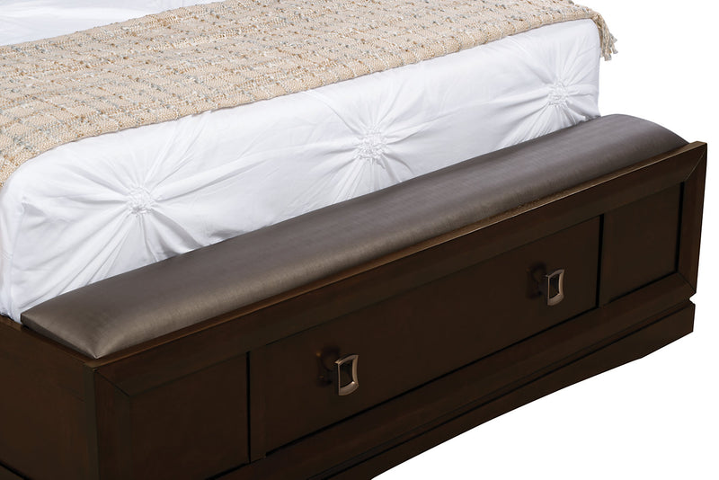 Yorkdale 6-Piece Full Storage Bedroom Package with 2 Nightstands