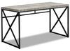 Brady 47.25\" Reclaimed Wood Look Office Desk - Grey