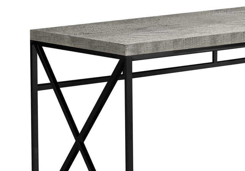 Brady 47.25\" Reclaimed Wood Look Office Desk - Grey