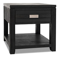 Bronx End Table - Charcoal 