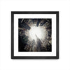 \"City Center Ii\" Matted and Framed Black 30x30 Wall Art