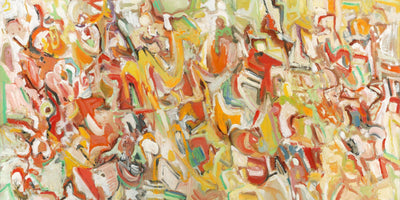 "Lignes 1" Giant Art 72x36 Wall Art