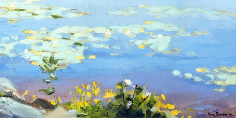 \"Little Lily Sunday\" Giant Art 72x36 Wall Art